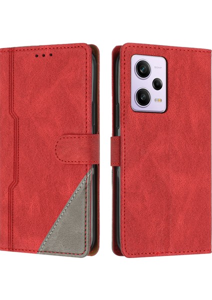 Xiaomi Redmi Note 12 Pro Plus Flip Cover Cüzdan Telefon Kılıfı ile Uyumlu, Kart Yuvalı ve Kickstand Fonksiyonlu (Yurt Dışından)