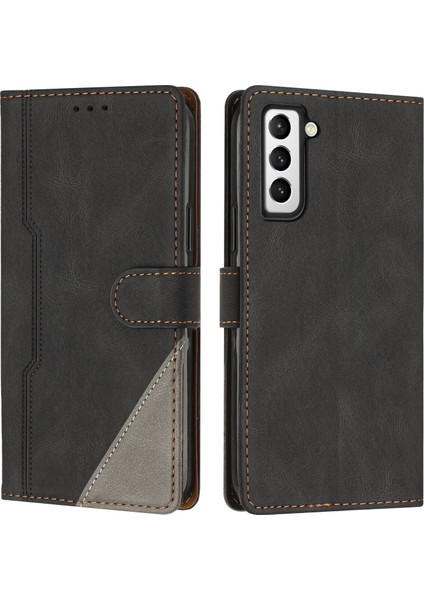 Samsung Galaxy S21 Fe Flip Cover Cüzdan Telefon Kılıfı ile Uyumlu, Kart Yuvalı ve Kickstand Fonksiyonlu (Yurt Dışından)