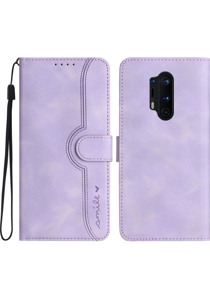 Yihang Boutique Ile Uyumlu Oneplus 8 Pro Dahili Mıknatıs Kapaklı Premium Pu Deri Cüzdan Telefon Kılıfı (Yurt Dışından)