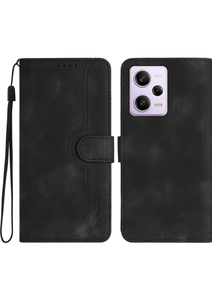 Ile Uyumlu Xiaomi Redmi Note 12 Pro Plus Dahili Mıknatıs Kapaklı Premium Pu Deri Cüzdan Telefon Kılıfı (Yurt Dışından)