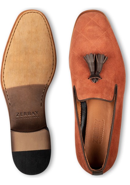 Hekla Püsküllü Mikrolight Taban Loafer Hakiki Deri Süet Erkek Klasik Ayakkabı fırsatları