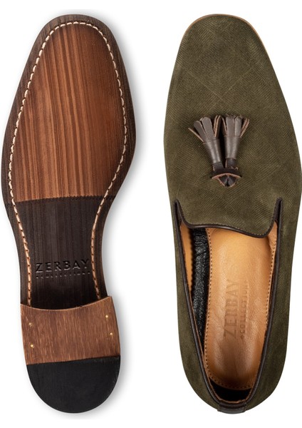 Hekla Püsküllü Mikrolight Taban Loafer Hakiki Deri Süet Erkek Klasik Ayakkabı fırsatları