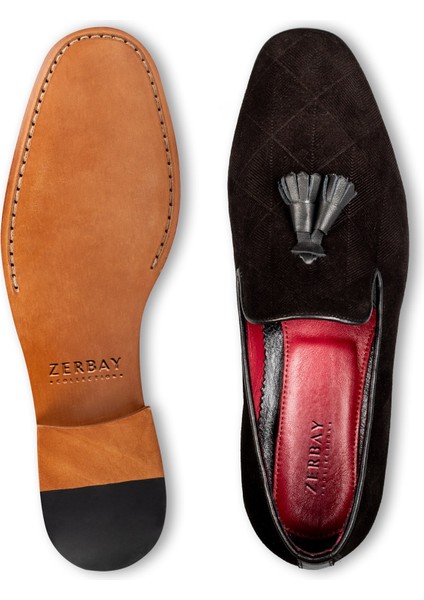 Hekla Püsküllü Mikrolight Taban Loafer Hakiki Deri Süet Erkek Klasik Ayakkabı fırsatları