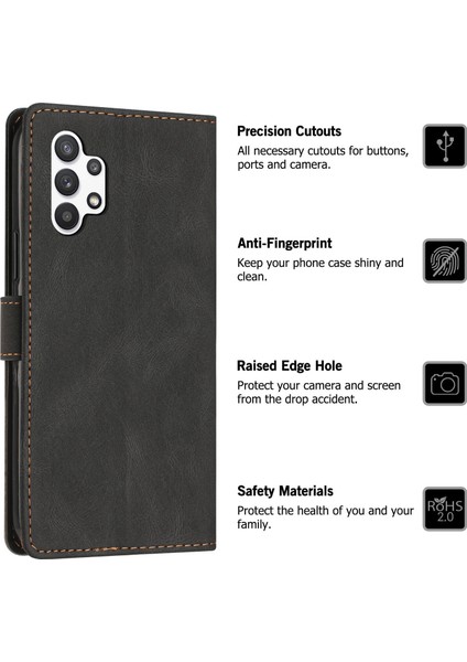 Samsung Galaxy A13 4g Flip Cover Cüzdan Telefon Kılıfı ile Uyumlu, Kart Yuvalı ve Kickstand Fonksiyonlu (Yurt Dışından) fiyatları