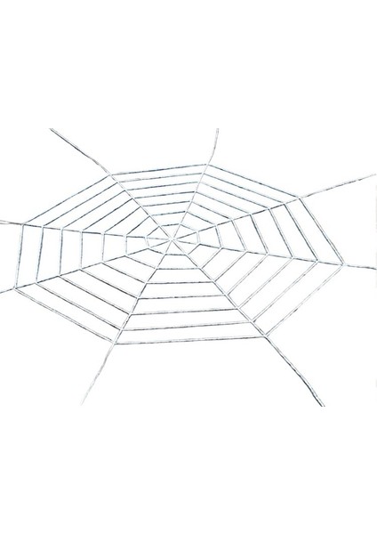 Cadılar Bayramı 1.5/3.6 M Koruyucu Üçgen Örgü Kadife Örümcek Ağı (Yurt Dışından)