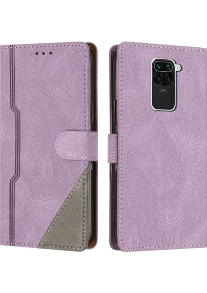 Xiaomi Redmi Note 9 Flip Cover Cüzdan Telefon Kılıfı ile Uyumlu, Kart Yuvalı ve Kickstand Fonksiyonlu (Yurt Dışından)