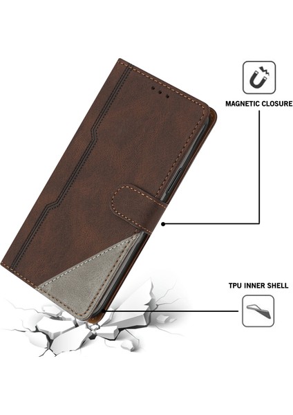 iPhone 11 Pro Max Flip Cover Cüzdan Telefon Kılıfı ile Uyumlu, Kart Yuvalı ve Kickstand Fonksiyonlu (Yurt Dışından)