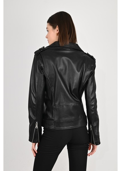 Kadın Deri Mont 8138OVZ fırsatları