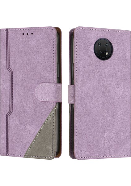 Nokia G300 Flip Cover Cüzdan Telefon Kılıfı ile Uyumlu, Kart Yuvalı ve Kickstand Fonksiyonlu (Yurt Dışından)