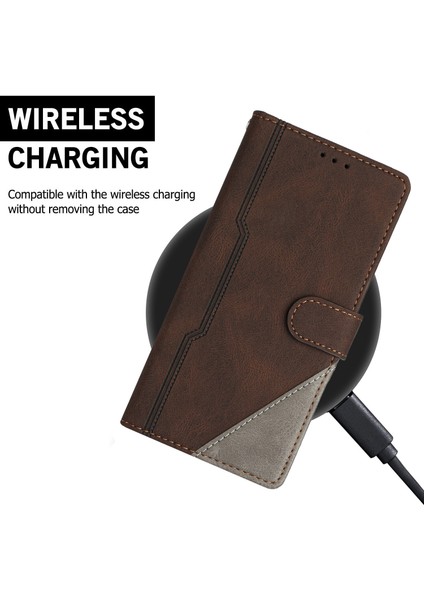 iPhone X/xs Flip Cover Cüzdan Telefon Kılıfı ile Uyumlu, Kart Yuvalı ve Kickstand Fonksiyonlu (Yurt Dışından) modelleri