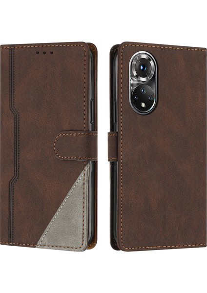 Huawei Nova 9 Flip Cover Cüzdan Telefon Kılıfı ile Uyumlu, Kart Yuvalı ve Kickstand Fonksiyonlu (Yurt Dışından)