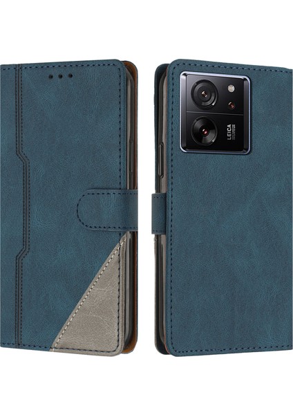 Xiaomi 13T/13T Pro Flip Cover Cüzdan Telefon Kılıfı ile Uyumlu, Kart Yuvalı ve Kickstand Fonksiyonlu (Yurt Dışından)
