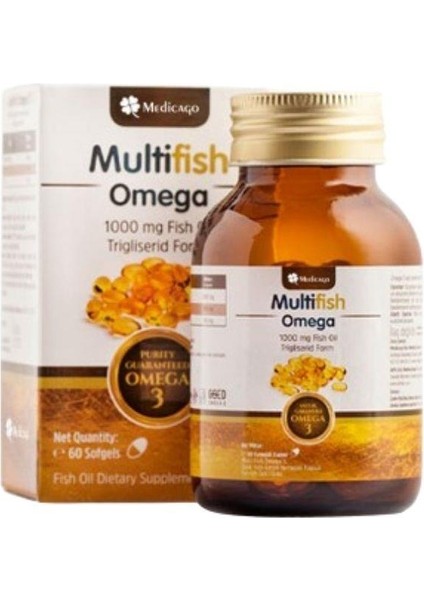 Multi Fish Omega Balık Yağı 1000 Mg 30 Kapsül