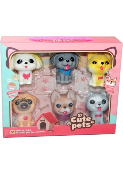 Karakter Minik Köpekler - 6'lı