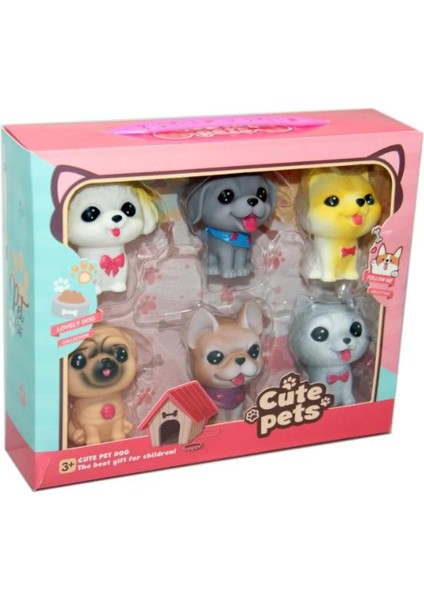 Karakter Minik Köpekler - 6'lı modelleri
