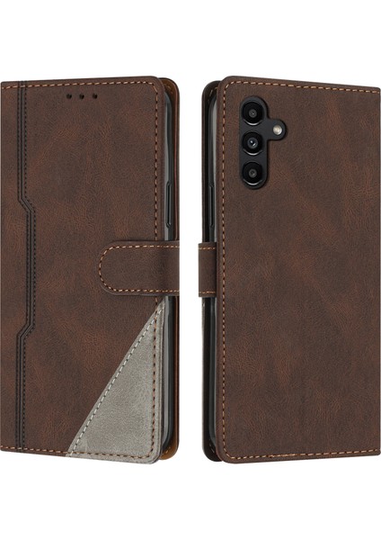 Samsung Galaxy S24 Flip Cover Cüzdan Telefon Kılıfı ile Uyumlu, Kart Yuvalı ve Kickstand Fonksiyonlu (Yurt Dışından)