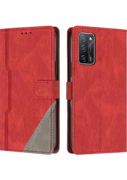 Oppo A55 5g Flip Cover Cüzdan Telefon Kılıfı ile Uyumlu, Kart Yuvalı ve Kickstand Fonksiyonlu (Yurt Dışından)