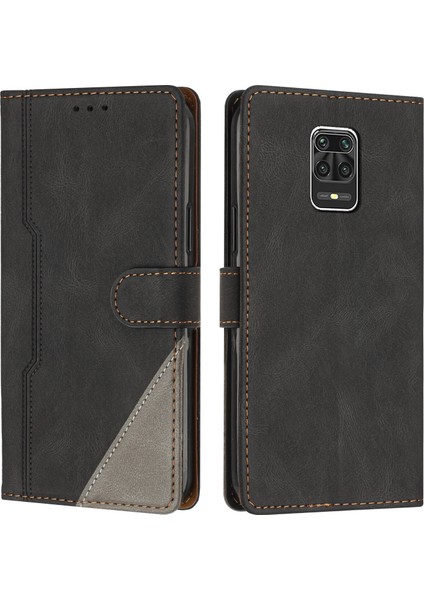 Xiaomi Redmi Note 9 Pro/9s Flip Cover Cüzdan Telefon Kılıfı ile Uyumlu, Kart Yuvalı ve Kickstand Fonksiyonlu (Yurt Dışından)