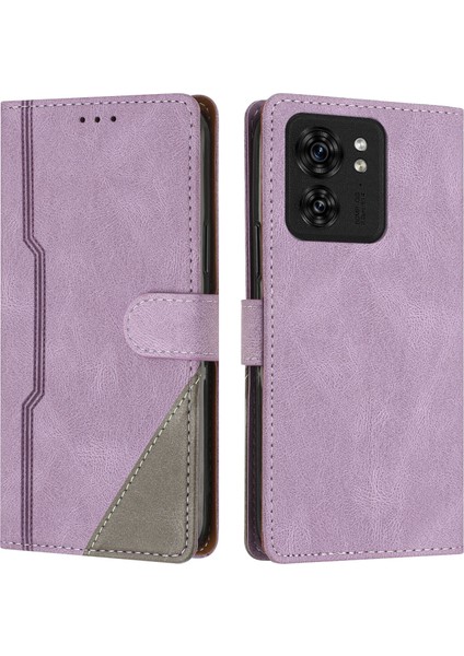 Motorola Edge 40 Flip Cover Cüzdan Telefon Kılıfı ile Uyumlu, Kart Yuvalı ve Kickstand Fonksiyonlu (Yurt Dışından)