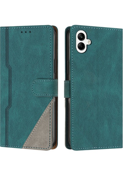 Samsung Galaxy A05 Flip Cover Cüzdan Telefon Kılıfı ile Uyumlu, Kart Yuvalı ve Kickstand Fonksiyonlu (Yurt Dışından)