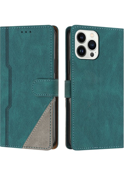 iPhone 13 Pro Max Flip Cover Cüzdan Telefon Kılıfı ile Uyumlu, Kart Yuvalı ve Kickstand Fonksiyonlu (Yurt Dışından)