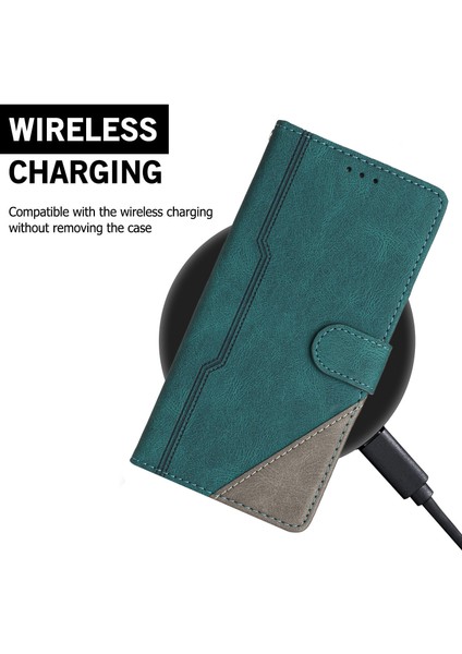 iPhone 13 Pro Max Flip Cover Cüzdan Telefon Kılıfı ile Uyumlu, Kart Yuvalı ve Kickstand Fonksiyonlu (Yurt Dışından)