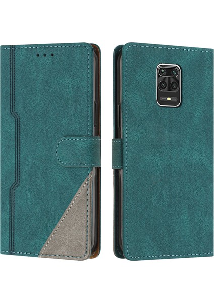 Xiaomi Redmi Note 9 Pro/9s Flip Cover Cüzdan Telefon Kılıfı ile Uyumlu, Kart Yuvalı ve Kickstand Fonksiyonlu (Yurt Dışından)