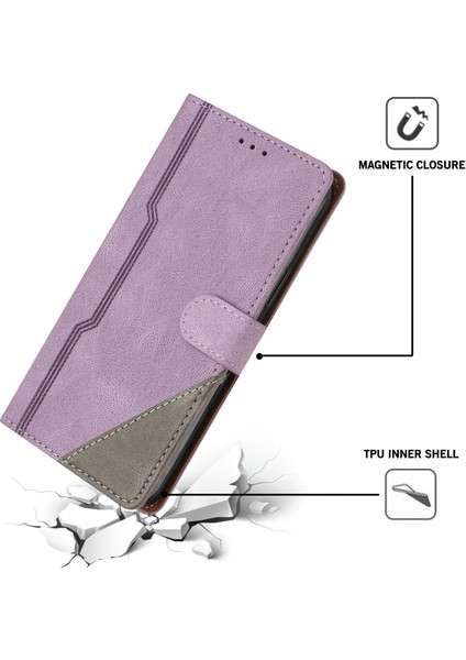 Sony Xperia 1 Iv Flip Cover Cüzdan Telefon Kılıfı ile Uyumlu, Kart Yuvalı ve Kickstand Fonksiyonlu (Yurt Dışından)