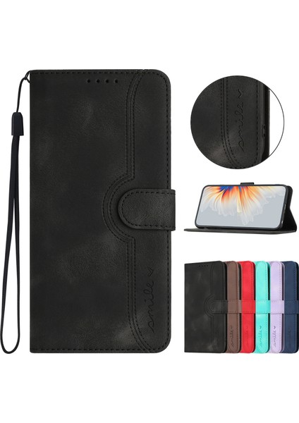 Ile Uyumlu Xiaomi Redmi A1 Plus Dahili Mıknatıs Kapaklı Premium Pu Deri Cüzdan Telefon Kılıfı (Yurt Dışından) fiyatları