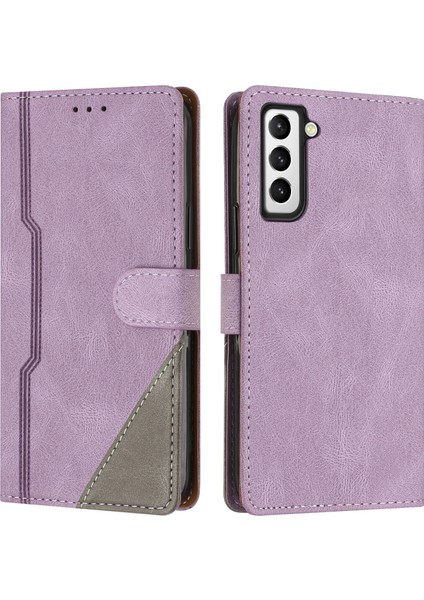 Samsung Galaxy S21 Fe Flip Cover Cüzdan Telefon Kılıfı ile Uyumlu, Kart Yuvalı ve Kickstand Fonksiyonlu (Yurt Dışından)