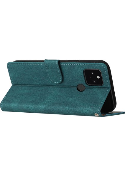 Google Pixel 4A 5g Flip Cover Cüzdan Telefon Kılıfı ile Uyumlu, Kart Yuvalı ve Kickstand Fonksiyonlu (Yurt Dışından) modelleri