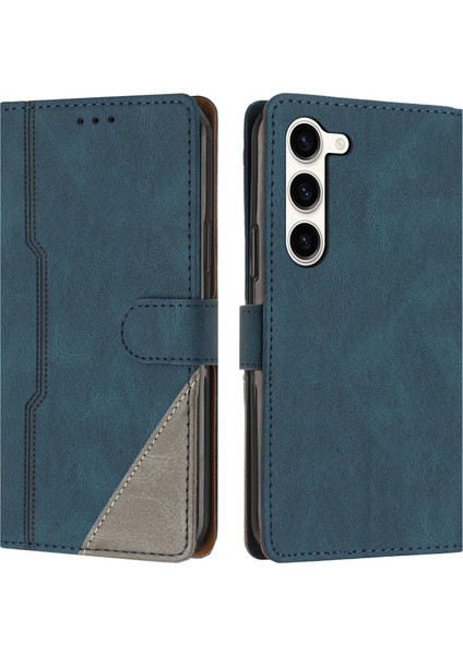 Samsung Galaxy S23 Flip Cover Cüzdan Telefon Kılıfı ile Uyumlu, Kart Yuvalı ve Kickstand Fonksiyonlu (Yurt Dışından)