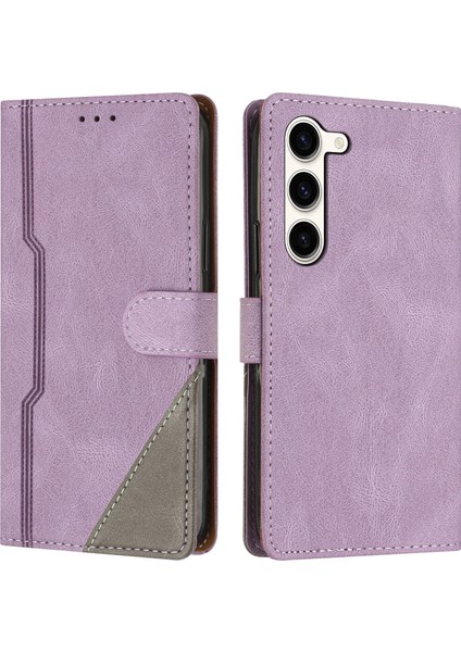 Samsung Galaxy S23 Flip Cover Cüzdan Telefon Kılıfı ile Uyumlu, Kart Yuvalı ve Kickstand Fonksiyonlu (Yurt Dışından)