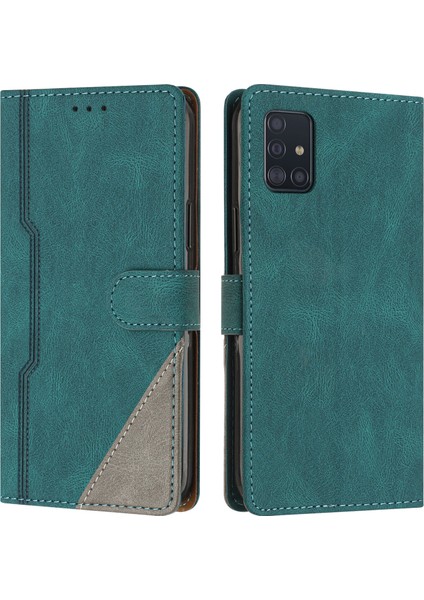 Samsung Galaxy A51 5g Flip Cover Cüzdan Telefon Kılıfı ile Uyumlu, Kart Yuvalı ve Kickstand Fonksiyonlu (Yurt Dışından)