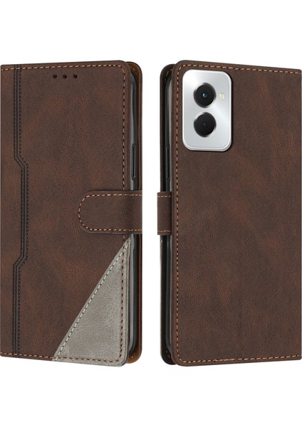 Motorola G Power 2024 Flip Cover Cüzdan Telefon Kılıfı ile Uyumlu, Kart Yuvalı ve Kickstand Fonksiyonlu (Yurt Dışından)