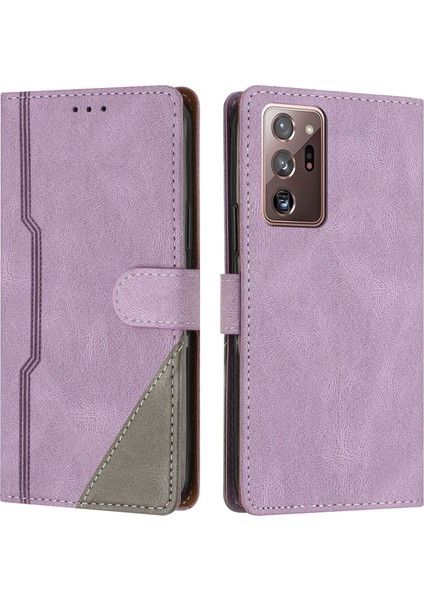 Samsung Galaxy Note 20 Ultra Flip Cover Cüzdan Telefon Kılıfı ile Uyumlu, Kart Yuvalı ve Kickstand Fonksiyonlu (Yurt Dışından)