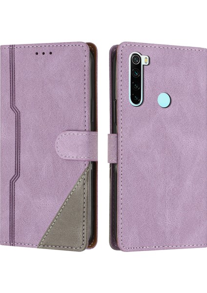 Xiaomi Redmi Note 8 Flip Cover Cüzdan Telefon Kılıfı ile Uyumlu, Kart Yuvalı ve Kickstand Fonksiyonlu (Yurt Dışından)