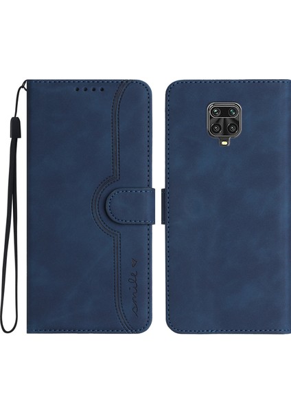 Ile Uyumlu Xiaomi Redmi Note 9 Pro/9s Dahili Mıknatıs Kapaklı Premium Pu Deri Cüzdan Telefon Kılıfı (Yurt Dışından)