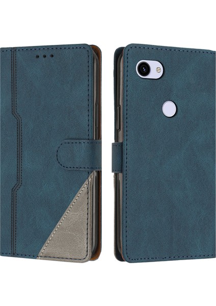 Google Pixel 3A Flip Cover Cüzdan Telefon Kılıfı ile Uyumlu, Kart Yuvalı ve Kickstand Fonksiyonlu (Yurt Dışından)