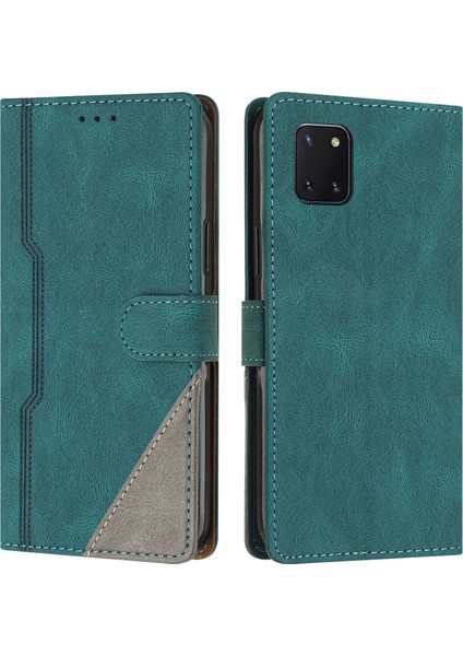 Samsung Galaxy Note 10 Lite Flip Cover Cüzdan Telefon Kılıfı ile Uyumlu, Kart Yuvalı ve Kickstand Fonksiyonlu (Yurt Dışından)