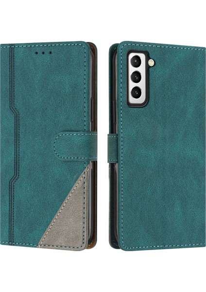 Samsung Galaxy S21 Fe Flip Cover Cüzdan Telefon Kılıfı ile Uyumlu, Kart Yuvalı ve Kickstand Fonksiyonlu (Yurt Dışından)