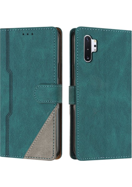 Yihang Boutique Samsung Galaxy Note 10 Pro Flip Cover Cüzdan Telefon Kılıfı ile Uyumlu, Kart Yuvalı ve Kickstand Fonksiyonlu (Yurt Dışından)