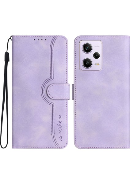 Ile Uyumlu Xiaomi Redmi Note 12 Pro 5g Dahili Mıknatıs Kapaklı Premium Pu Deri Cüzdan Telefon Kılıfı (Yurt Dışından)