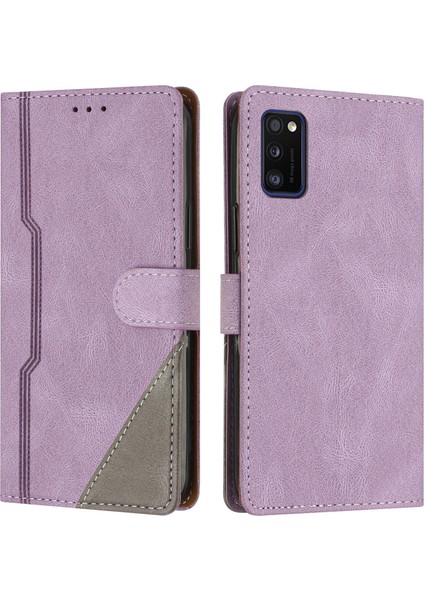 Samsung Galaxy A41 Flip Cover Cüzdan Telefon Kılıfı ile Uyumlu, Kart Yuvalı ve Kickstand Fonksiyonlu (Yurt Dışından)