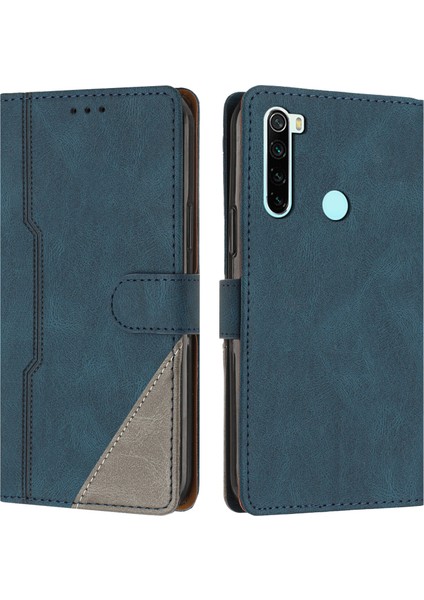 Xiaomi Redmi Note 8 Flip Cover Cüzdan Telefon Kılıfı ile Uyumlu, Kart Yuvalı ve Kickstand Fonksiyonlu (Yurt Dışından)