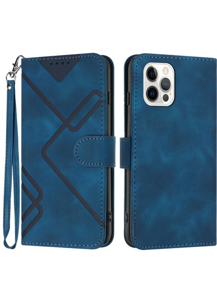 Durumda iPhone 15 Pro Maxiçin Kılıf Kapaklı Cüzdan Pu Deri Manyetik Telefon Kılıfı Kart Yuvası Standlı (Yurt Dışından)