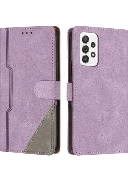 Samsung Galaxy A23 Flip Cover Cüzdan Telefon Kılıfı ile Uyumlu, Kart Yuvalı ve Kickstand Fonksiyonlu (Yurt Dışından)