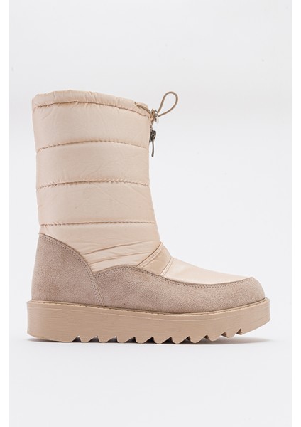 Vay Nude Fermuarlı Kadın Kar Botu modelleri