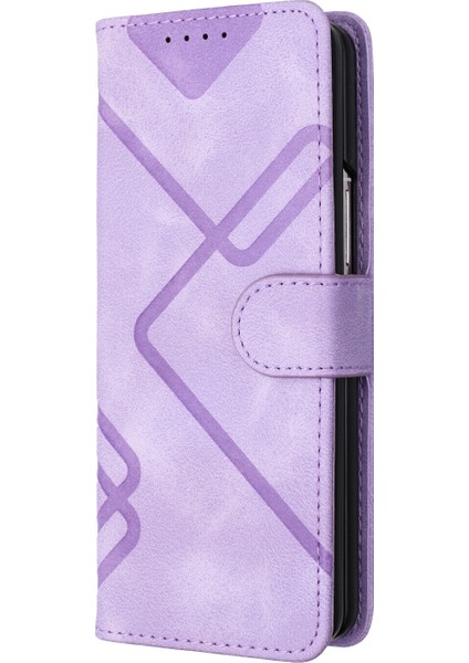 Durumda Samsung Galaxy Z Fold 3için Kılıf Kapaklı Cüzdan Pu Deri Manyetik Telefon Kılıfı Kart Yuvası Standlı (Yurt Dışından) fiyatları