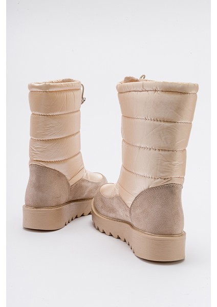 Vay Nude Fermuarlı Kadın Kar Botu modelleri